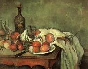 Paul Cezanne Nature morte aux oignons France oil painting artist